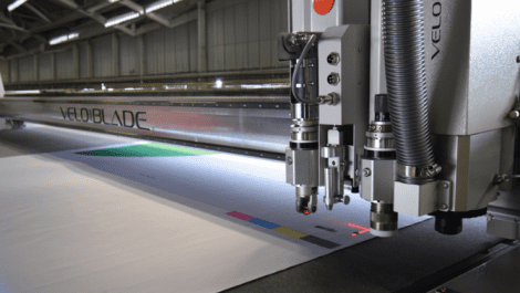 Feather Flags Trade boosts efficiency with Vivid digital die cutter
