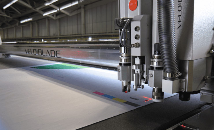 Feather Flags Trade boosts efficiency with Vivid digital die cutter